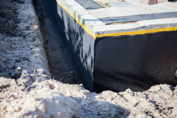 Residential Waterproofing installation at a Lockport, IL home by SJ Waterproofing Pros